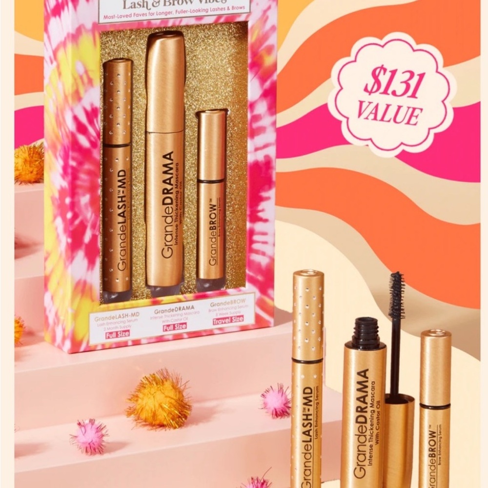 NEW NEVER OPENED Grande Lash & Brow Vibes